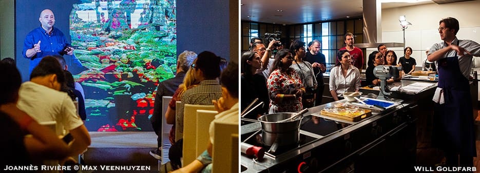 Joannes Riviere and Will Goldfarb at Re Food Forum