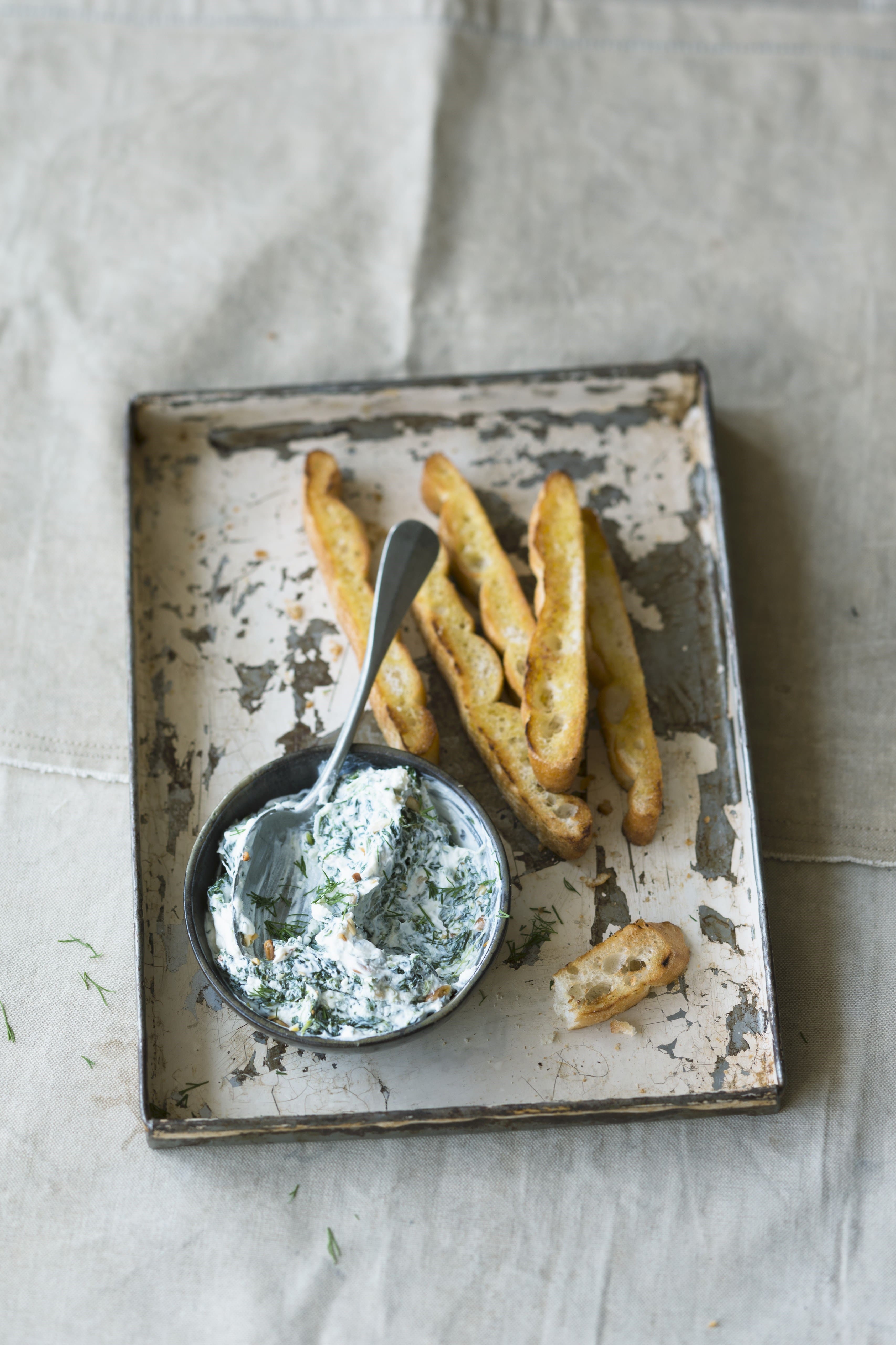 Pigweed Feta Cheese Dip