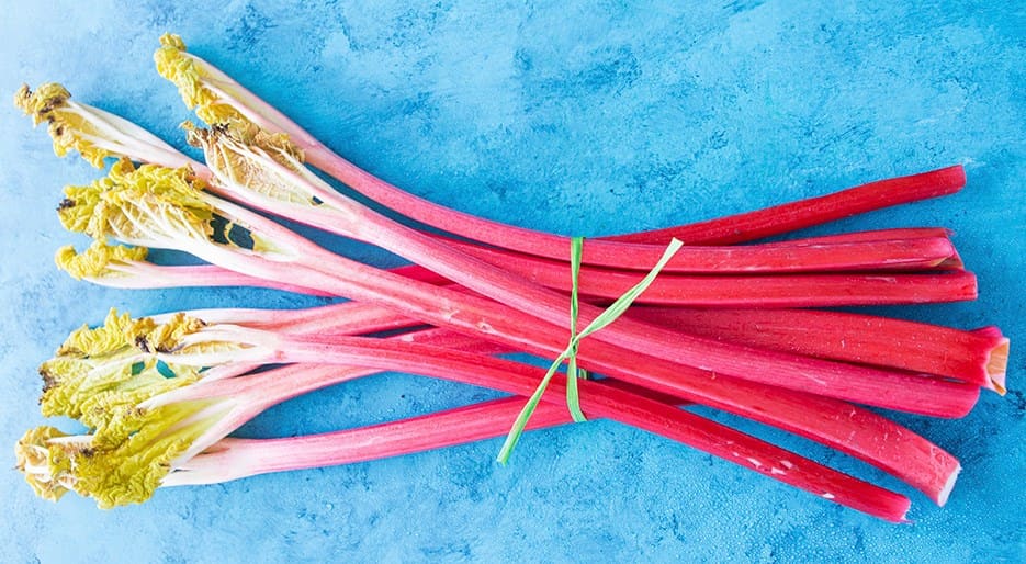 Millennial Pink Foods Pink-Rhubarb