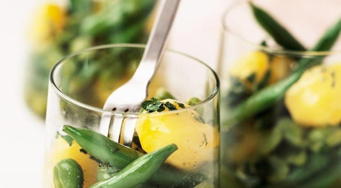 Saffron Potato Salad