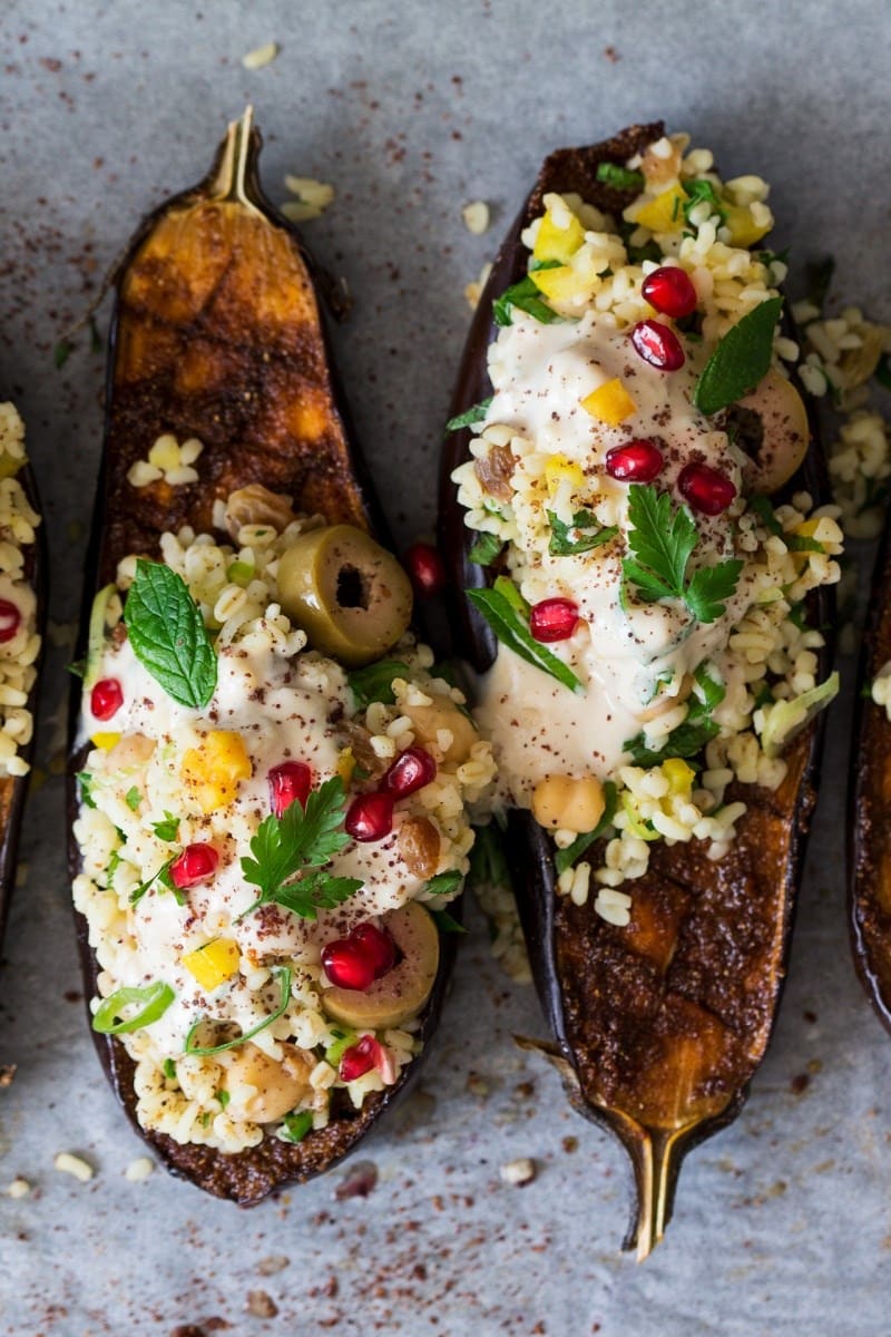 aubergine-with-bulgur-wheat-and-tahini-portion