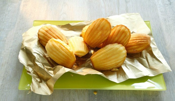madeleines on paper