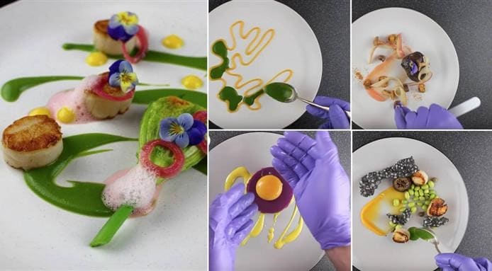 Michelin Food Plating Examples