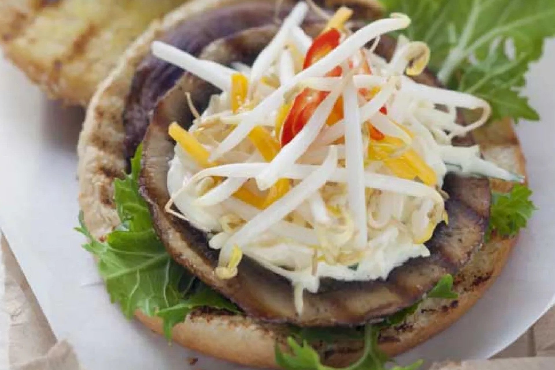 portobello mushroom burger