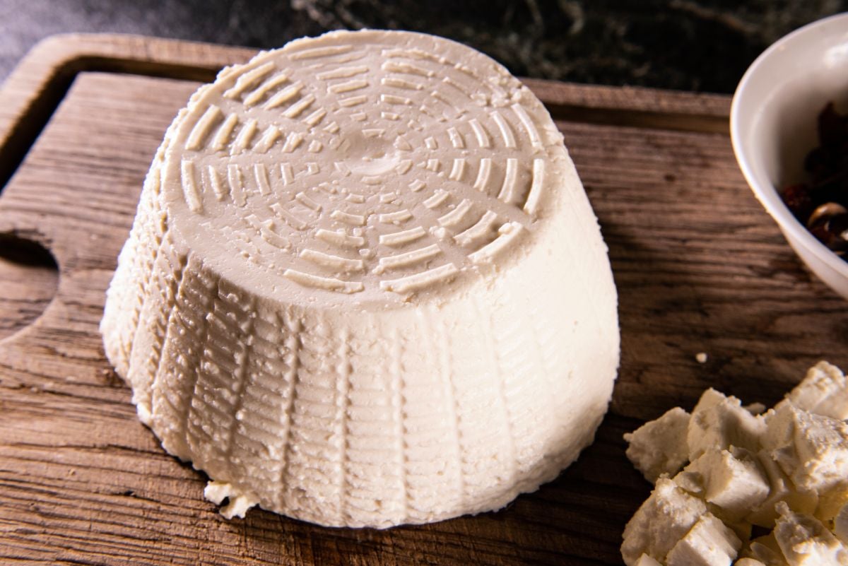 Traditional Italian soft-fresh ricotta cheese