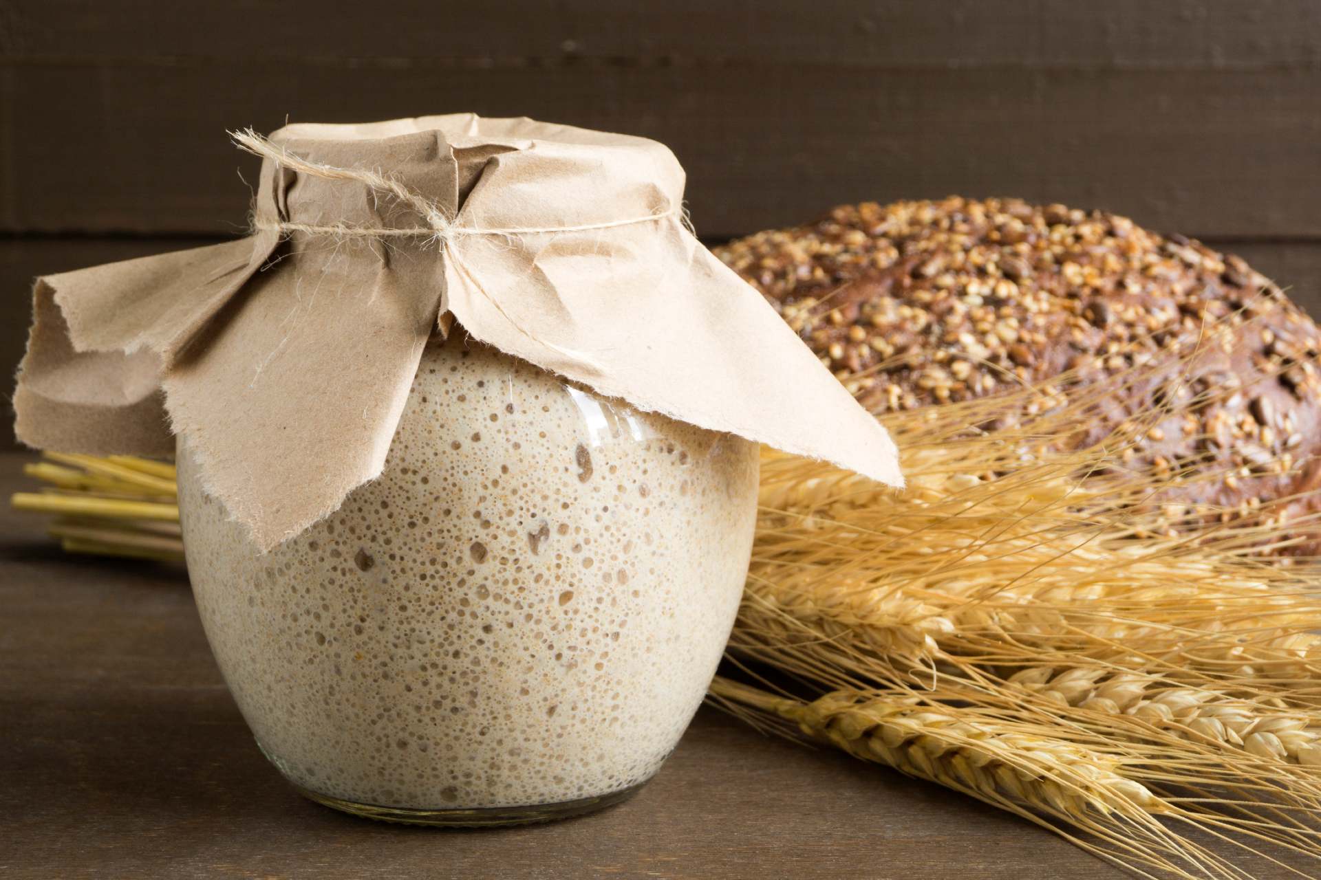 sourdough in jar ©iStock