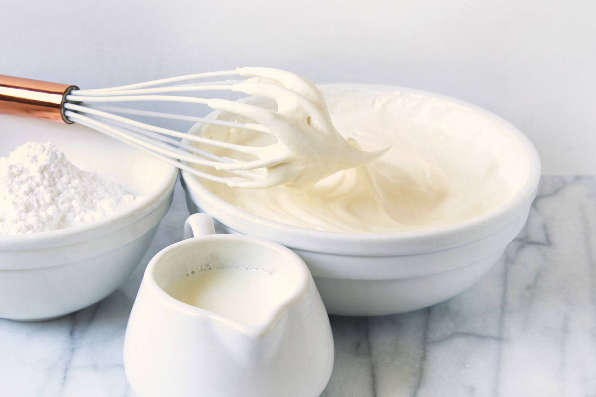 whipped cream ©iStock