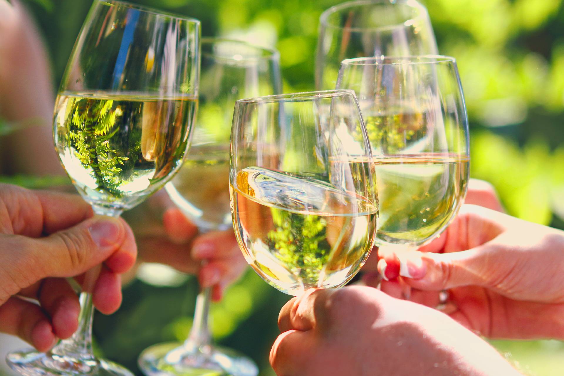 white wine toast ©iStock