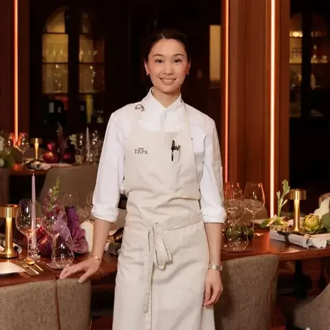 Chef Tam at Baan Tepa.