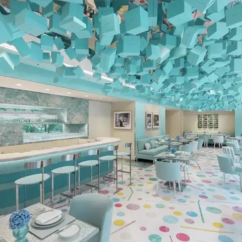 Tiffany Blue Box Café, Hong Kong