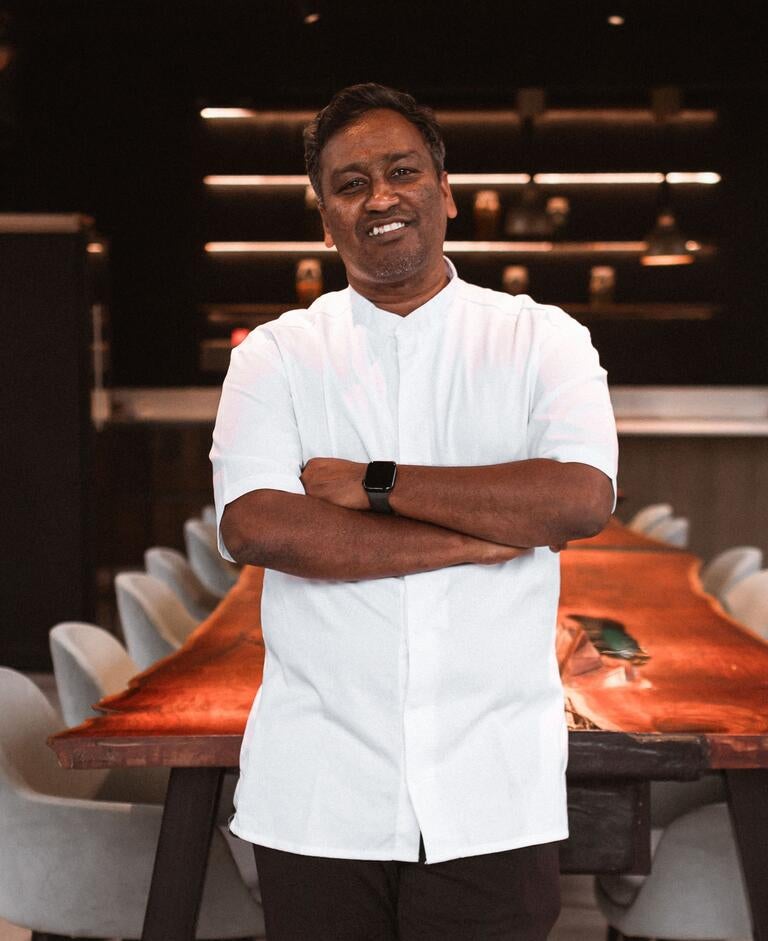 Chef Johnson Ebenezer of Farmlore.