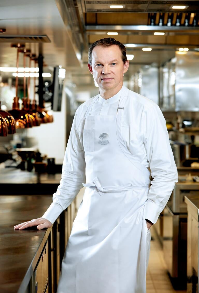 Chef Richard Ekkebus of Amber.
