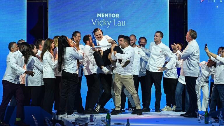 Ardy Ferguson is winner of the S.Pellegrino Young Chef Academy Competition.