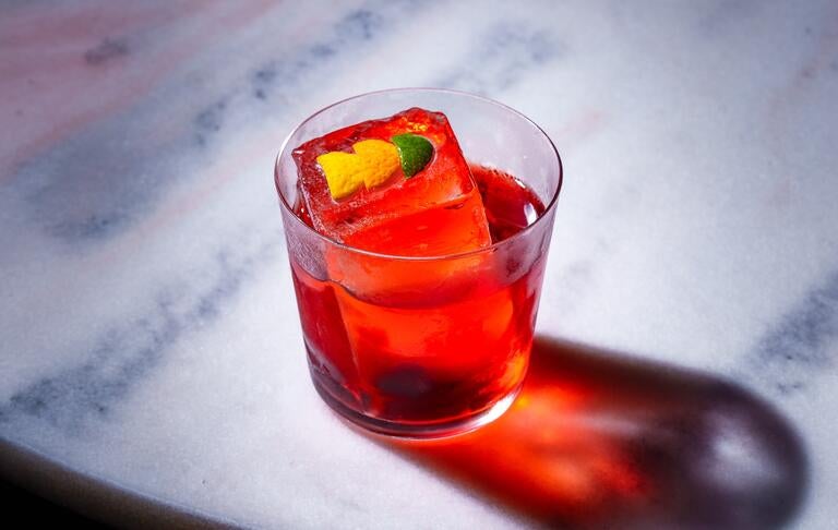 Negroni at ViceVersa in Miami.