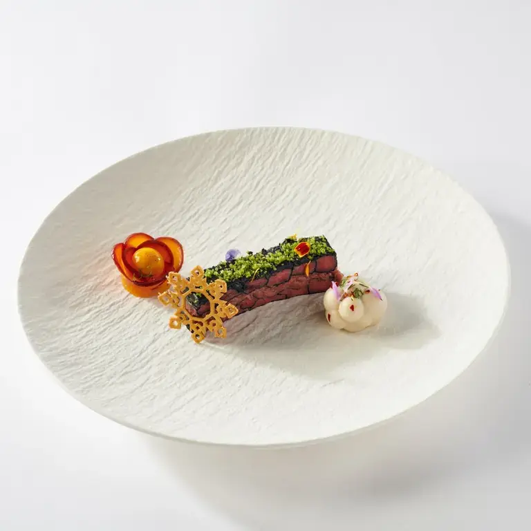 Bocuse d'Or 2021: Plate Chile. Courtesy of Bocuse D’Or