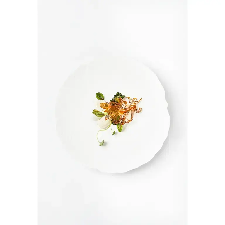 "Winter greens from Kiselgården"   Flowering Brussels sprouts, leeks &amp; wild onions. ©Claes Bech-Poulsen