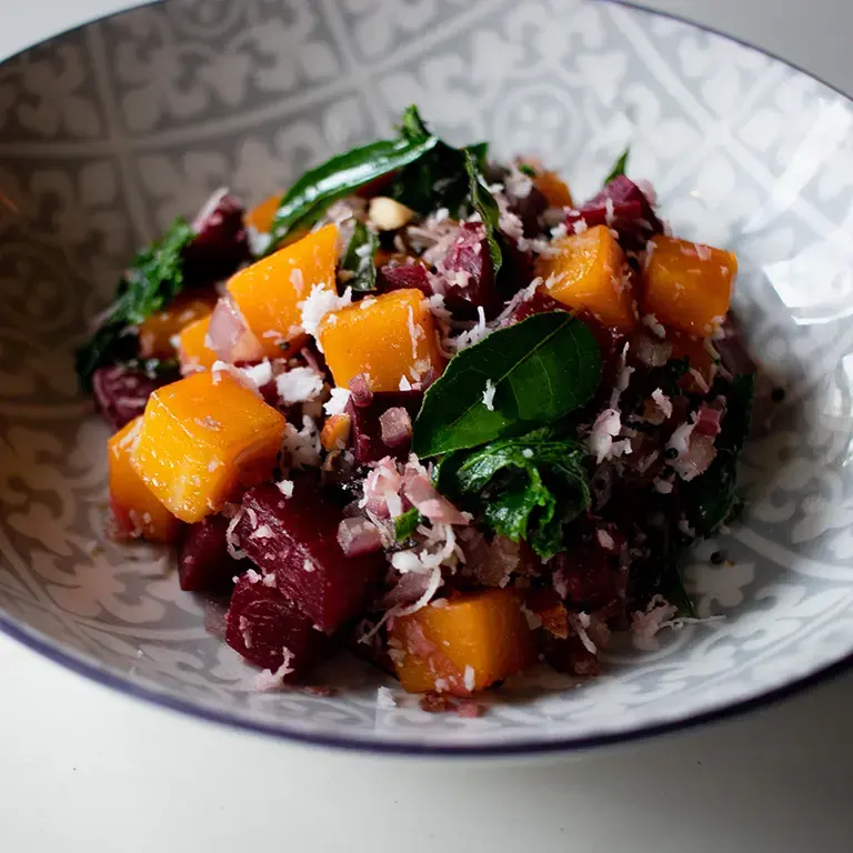 Fall vegetable poriyal by Vijay Kumar.