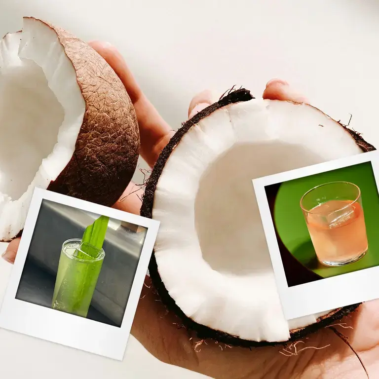 Coconut cocktails..
