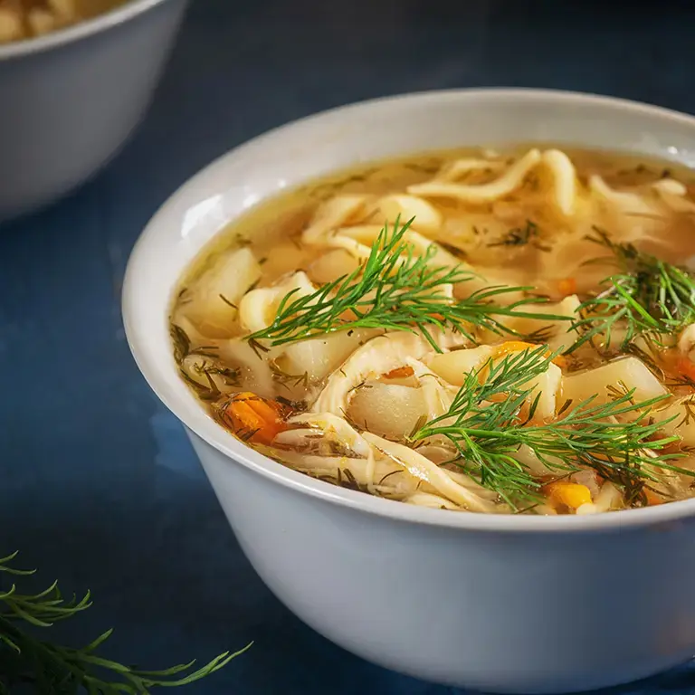 chicken noodle soup - Fine Dining Lovers