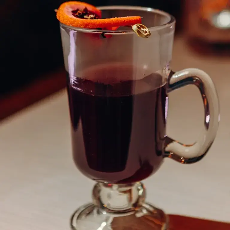 warm persimmon punch