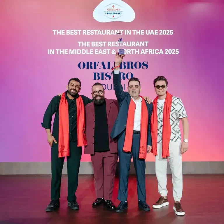 Orfali Bros Bistro, winner of MENA's 50 Best Restaurants 2025.