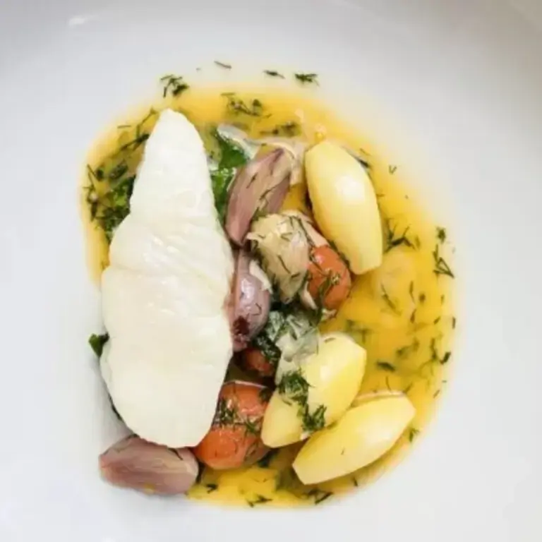 A fish dish at 20 Victoria in Toronto.