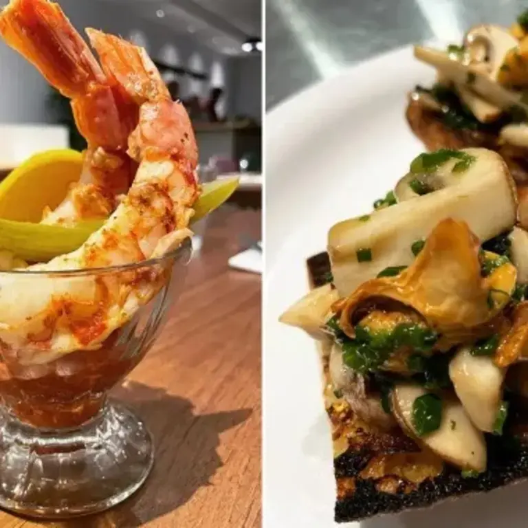 Dishes at Dotty's in Toronto.