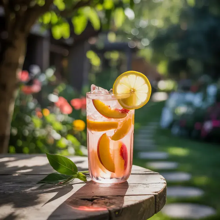 peach lemonade - Fine Dining Lovers