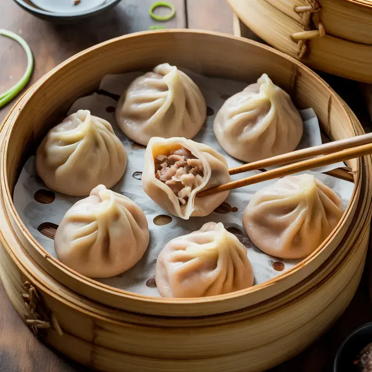 pork dumplings - Fine Dining Lovers
