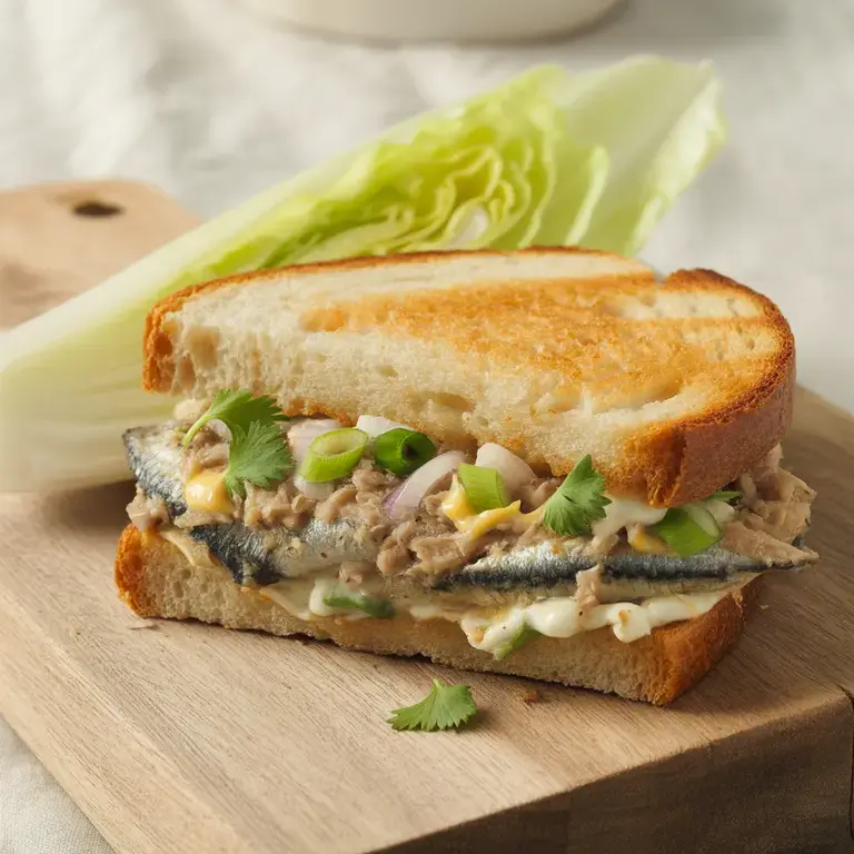 sardine sandwich - Fine Dining Lovers