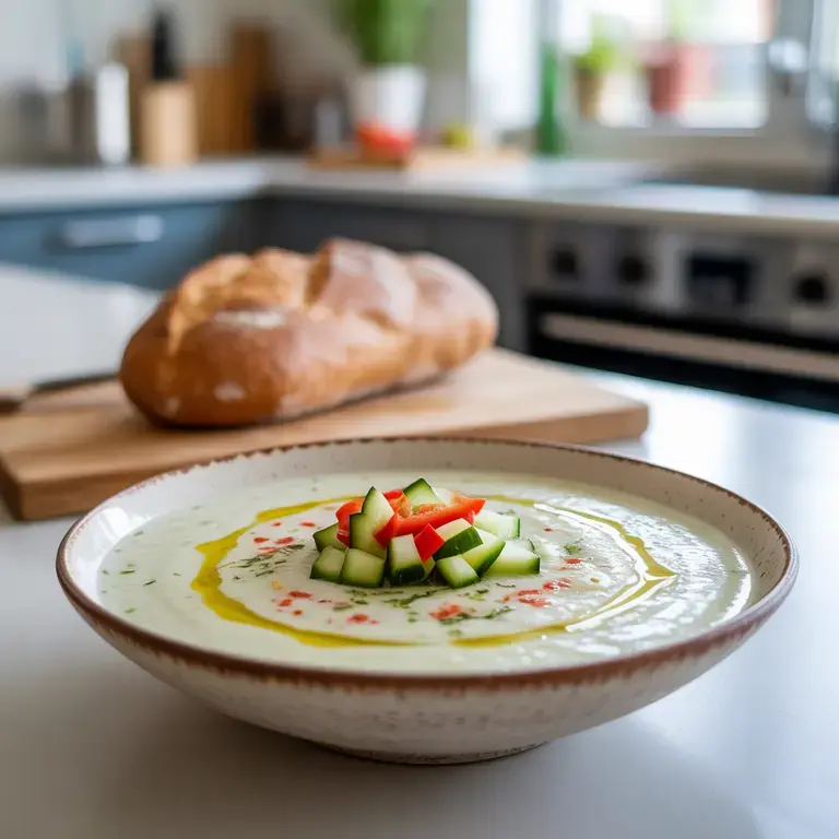 white gazpacho - Fine Dining Lovers