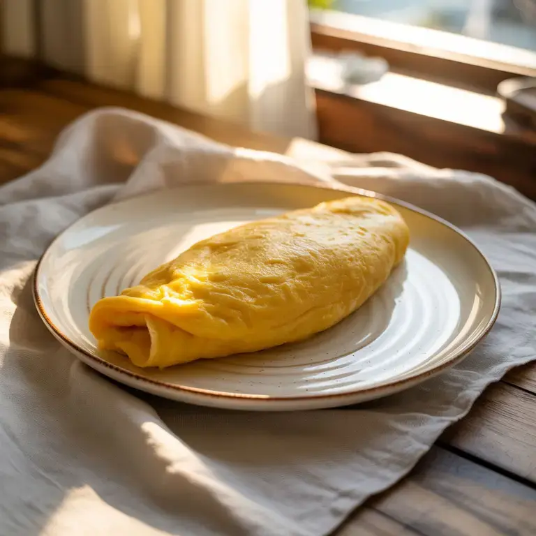 french omelette - Fine Dining Lovers