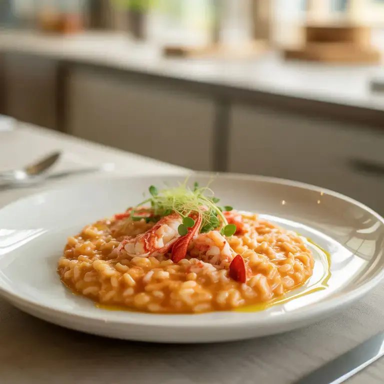 lobster risotto - Fine Dining Lovers