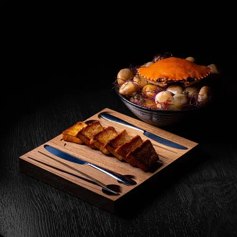 A crab dish at Potong.