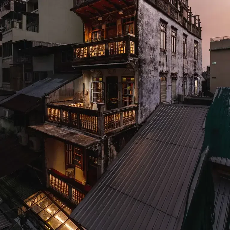 The building housing Potong in Bangkok.