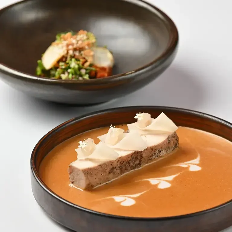 Dish at Nusara in Bangkok.
