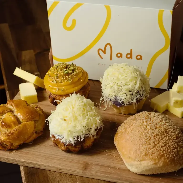 Pastries at Mada Bakery Café in Melbourne.