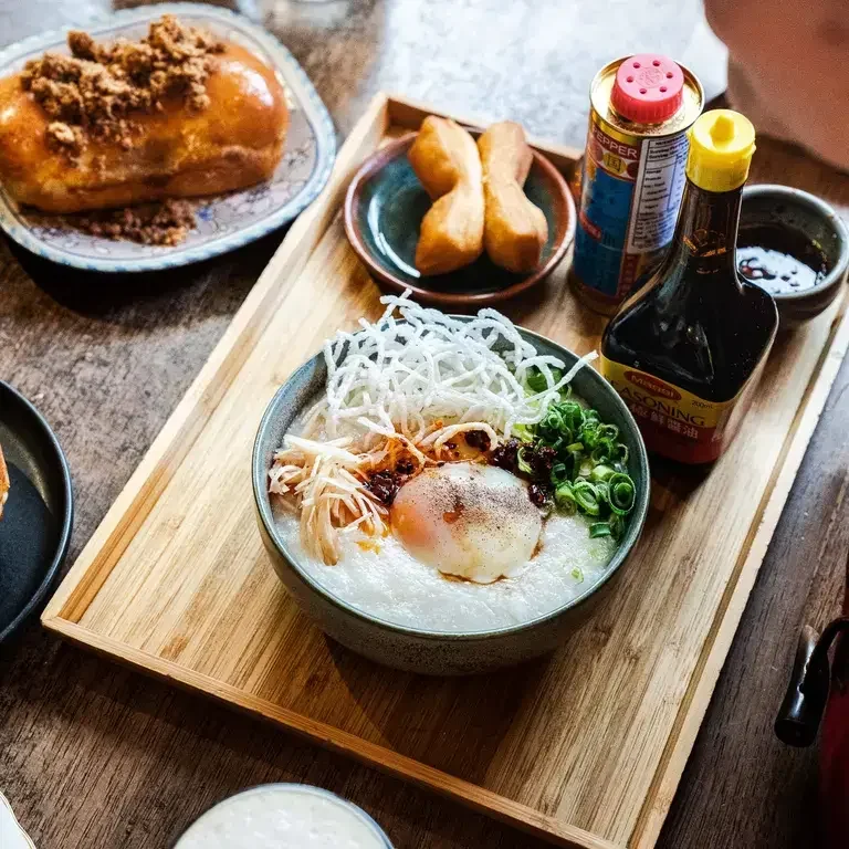 Selection of dishes at Roslyn Thai Cafe in Melbourne.