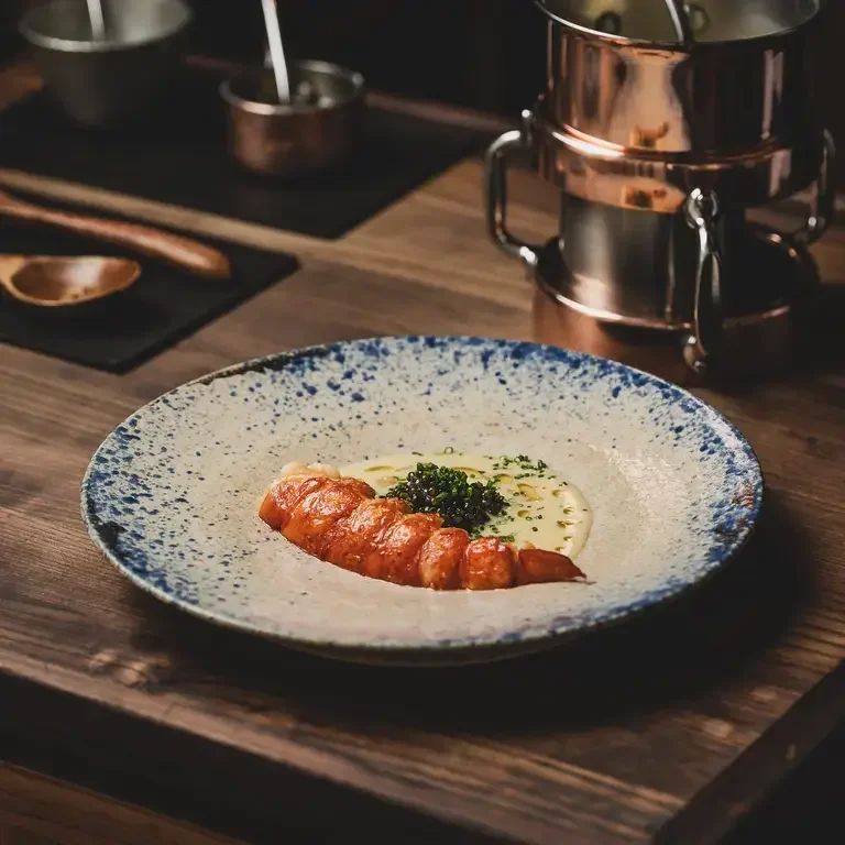 A seafood dish at Zén in Singapore.