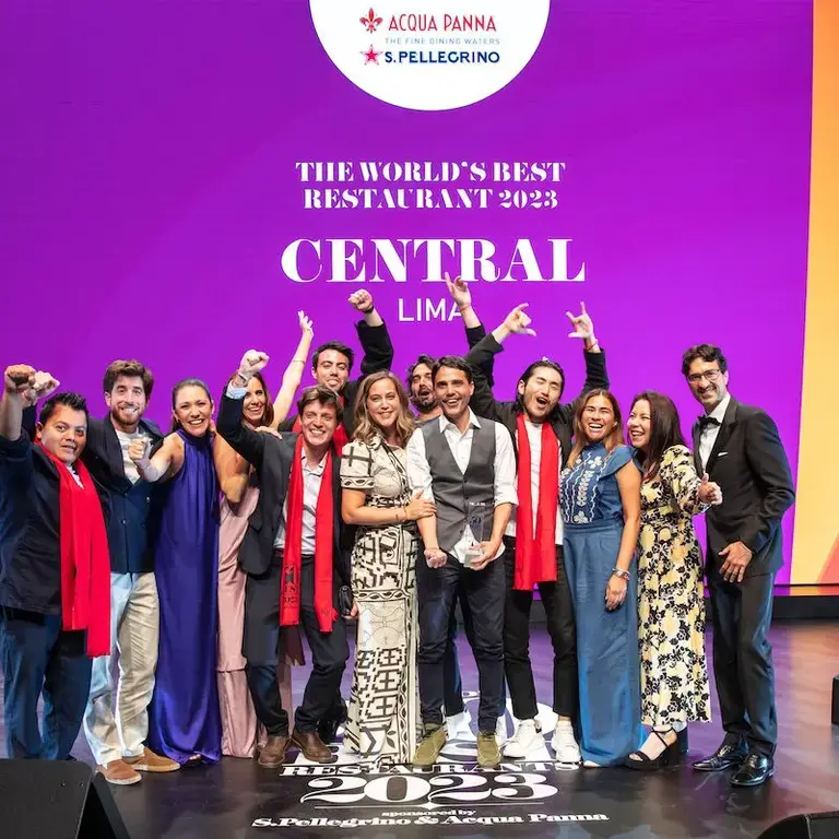 Central team at The World's 50 Best Restaurants 2023.