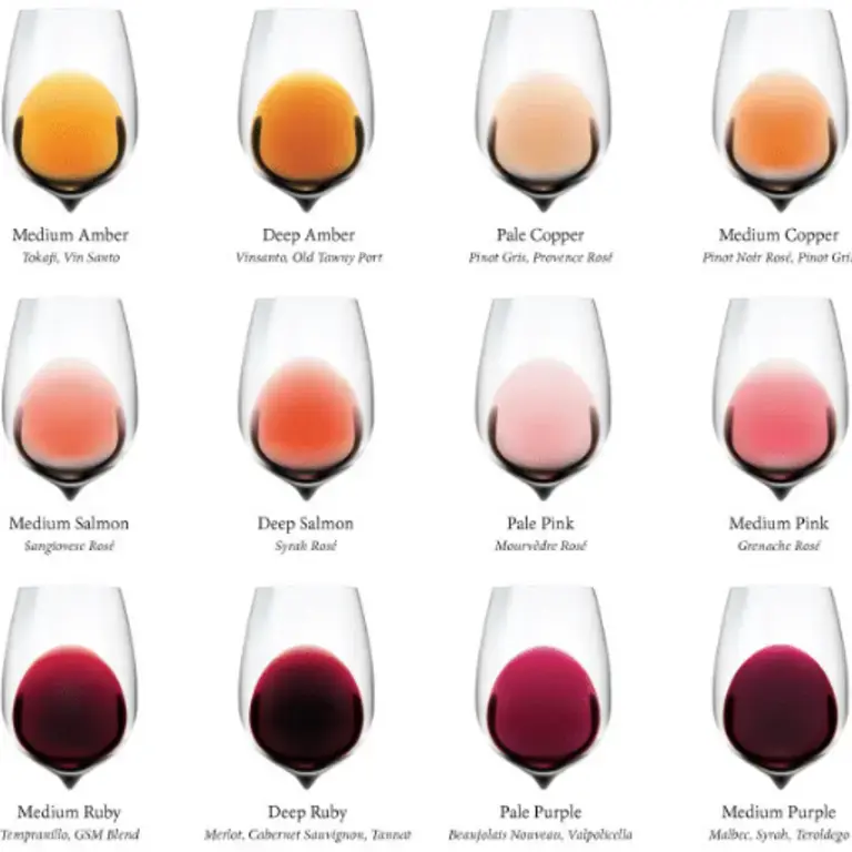 Sound Like a Pro with This Wine Colour Chart
