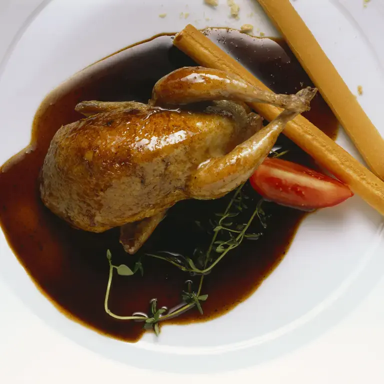 Watch: Michelin Chefs Cooking Quail