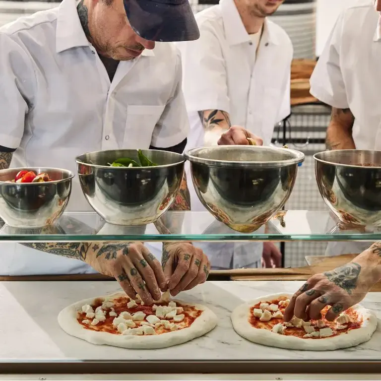 The Una Pizza Napoletana team.