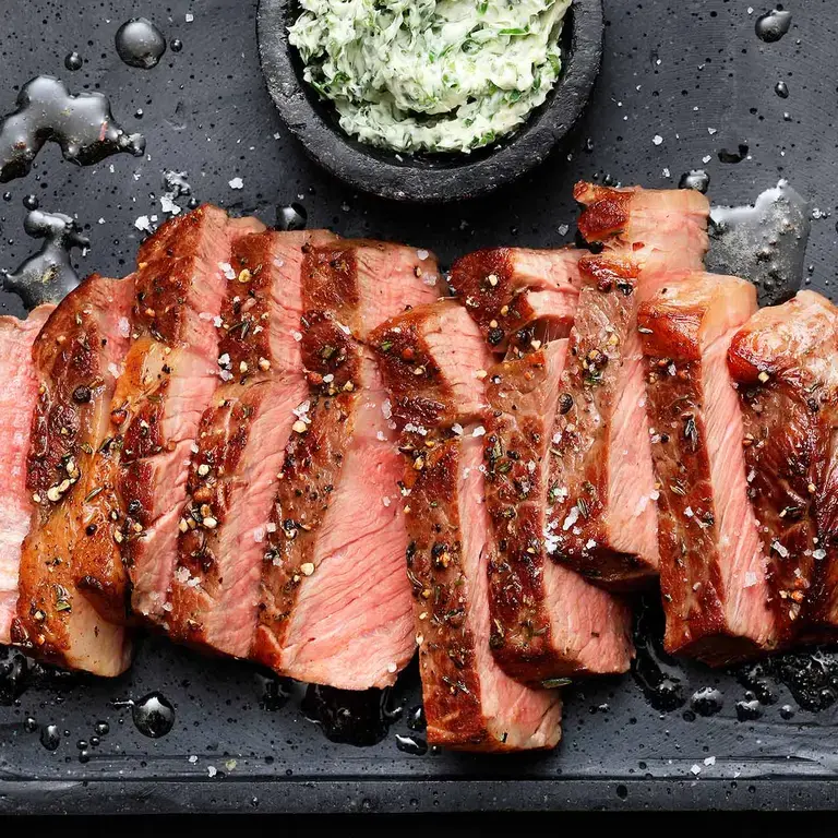 Reverse Seared NY Strip