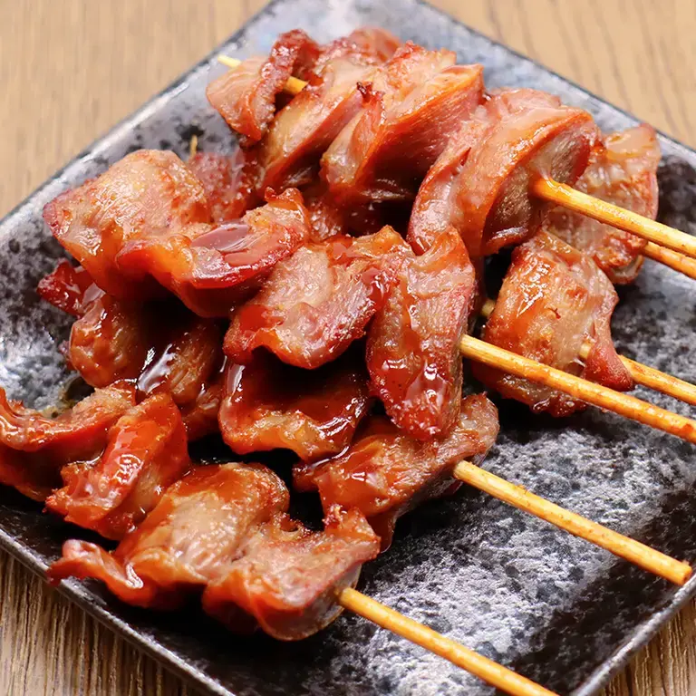 Japanese-style chicken gizzards (sunagimo).