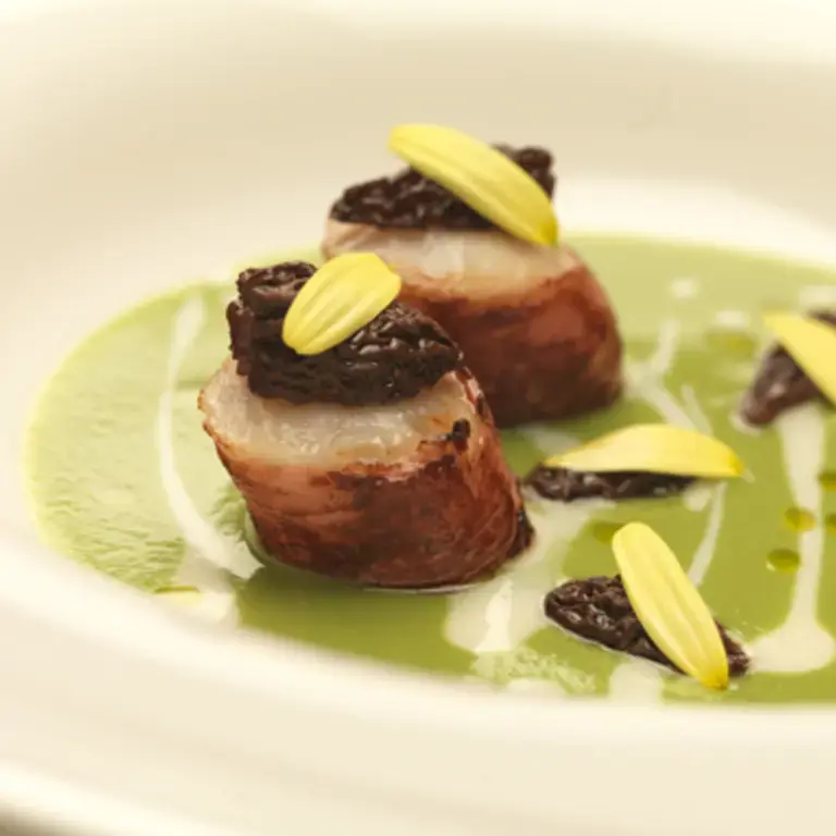 Scallops Wrapped In Pancetta