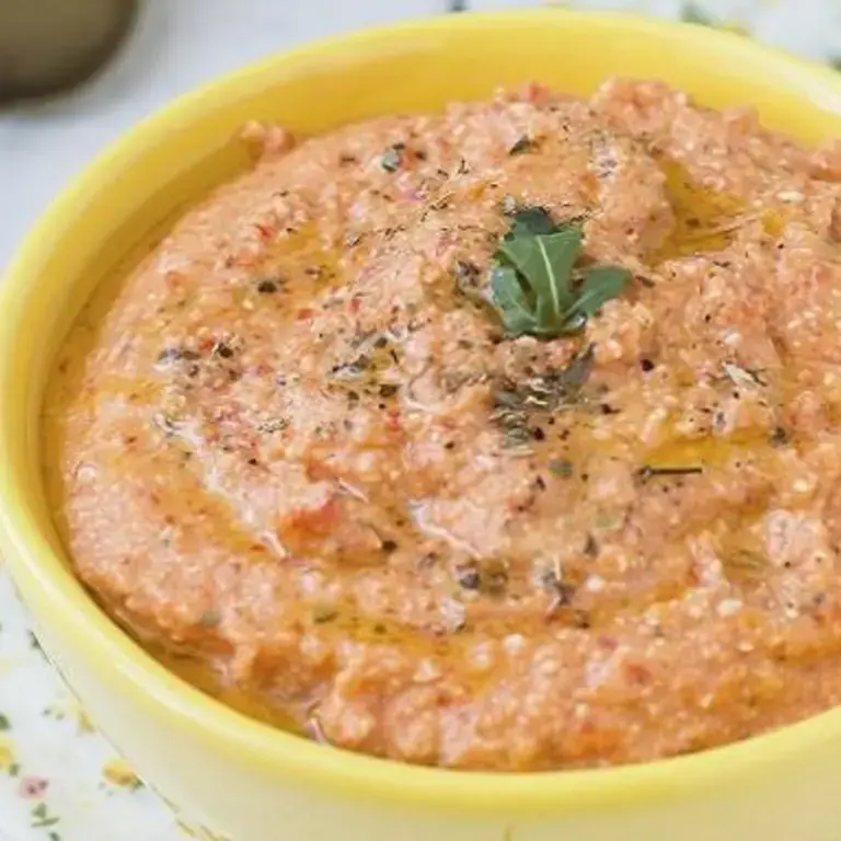 Ktipiti, Greek Red Pepper and Feta Dip