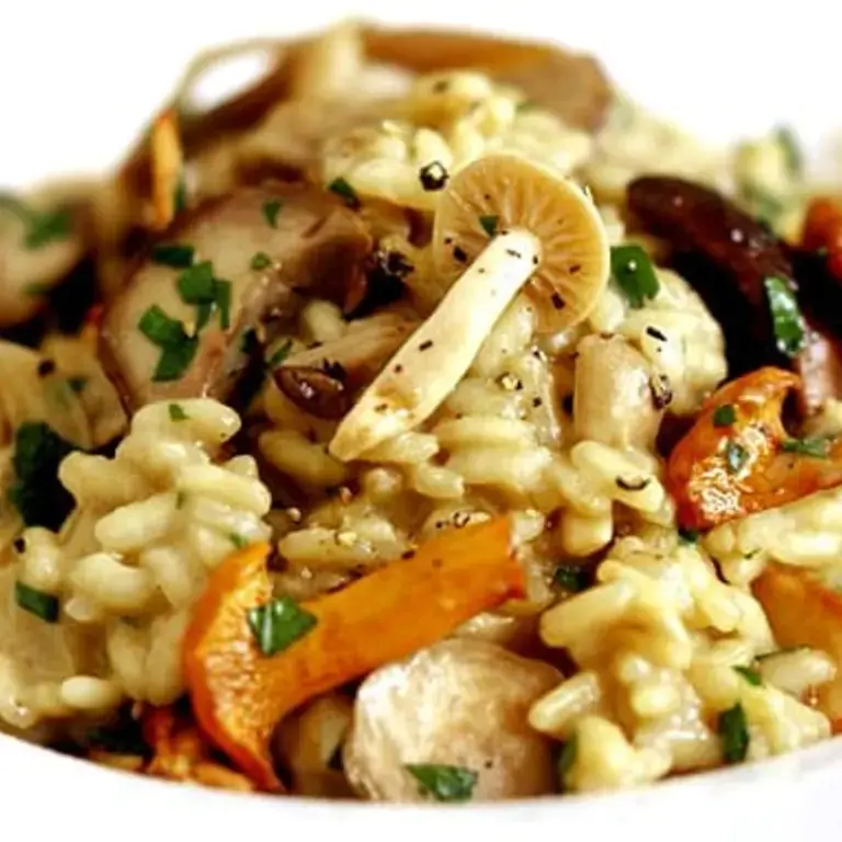 Forest Mushroom Risotto