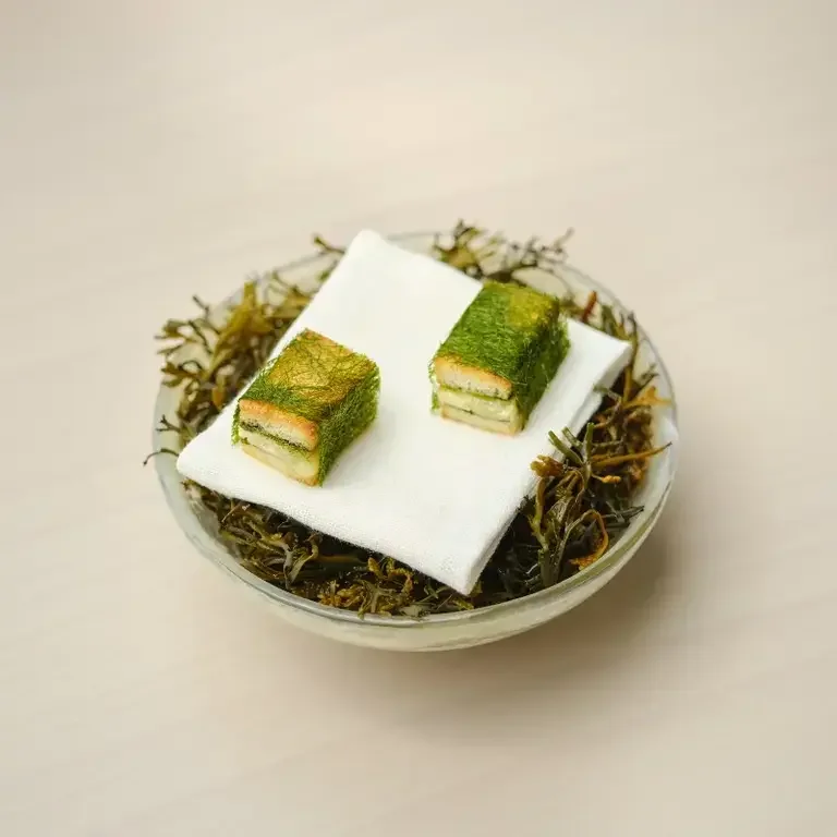 Sollip's gamtae sandwich.