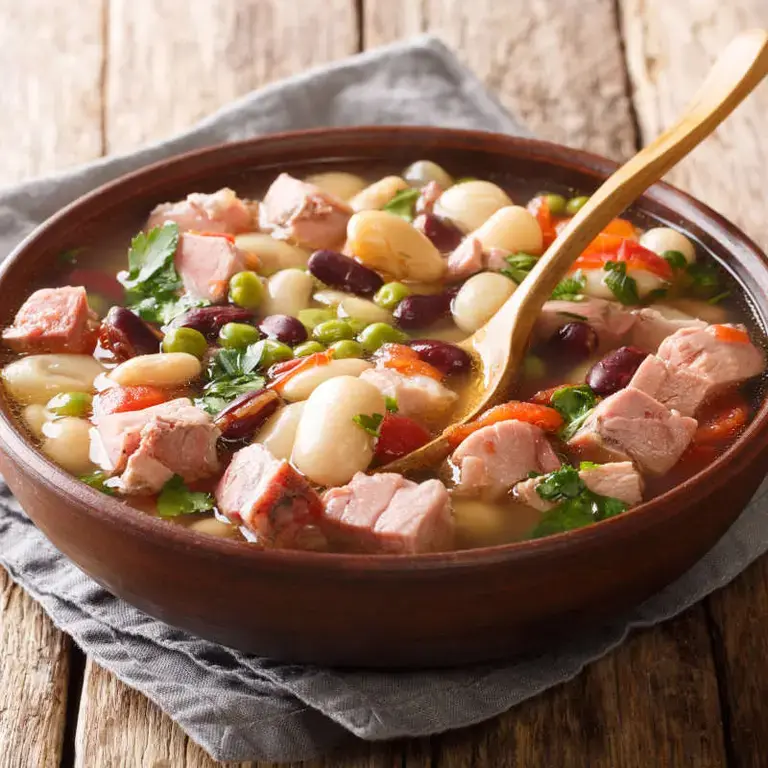 ham and bean soup -  Fine Dining Lovers